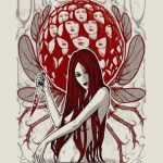 Poster for the movie "Four Flies on Grey Velvet"