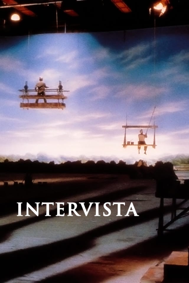 Poster for the movie "Intervista"
