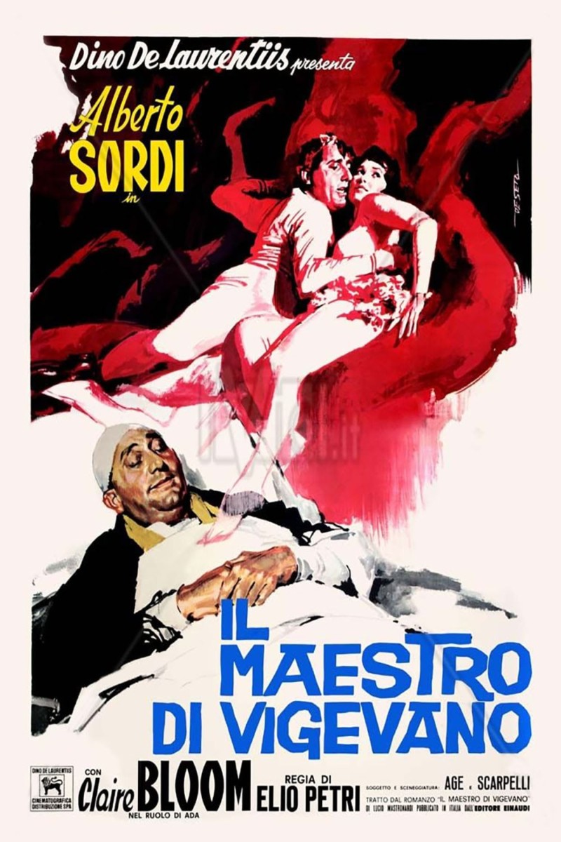 Poster for the movie "The Teacher from Vigevano"