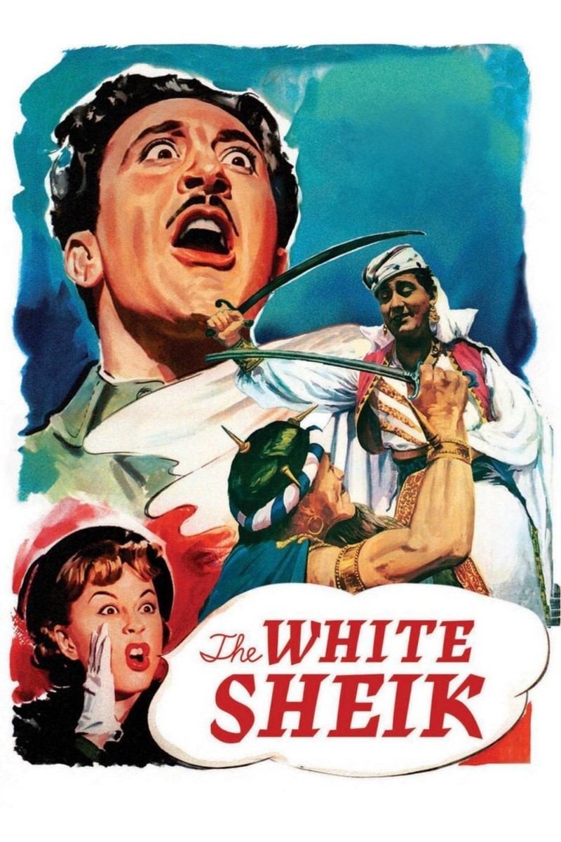 Poster for the movie "The White Sheik"