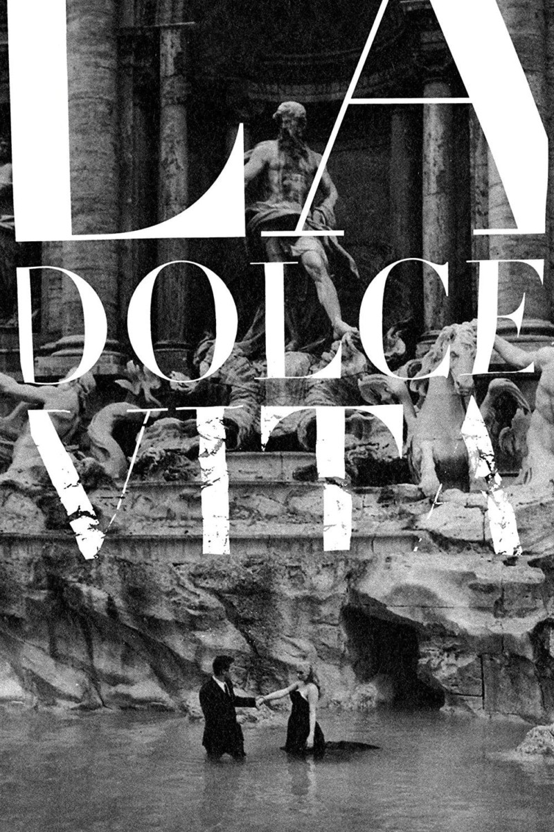 Poster for the movie "La Dolce Vita"