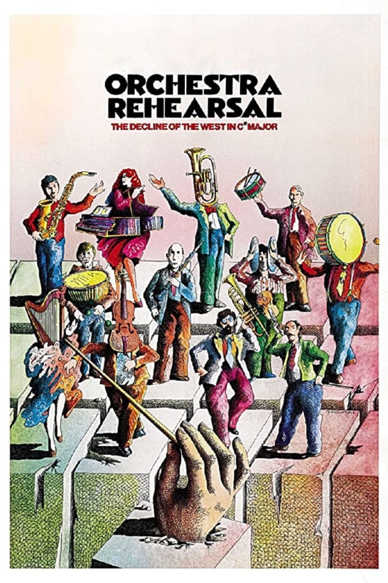 Poster for the movie "Orchestra Rehearsal"