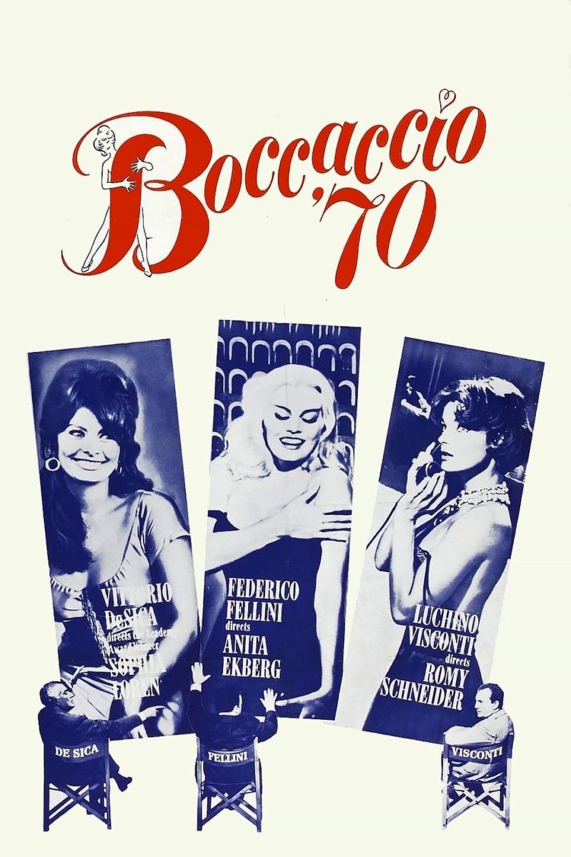 Poster for the movie "Boccaccio '70"