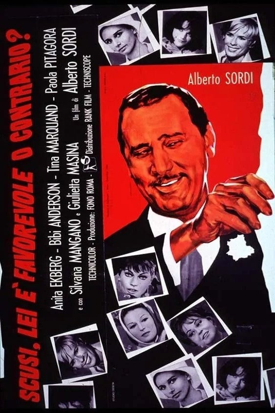 Poster for the movie "Pardon, Are You for or Against?"