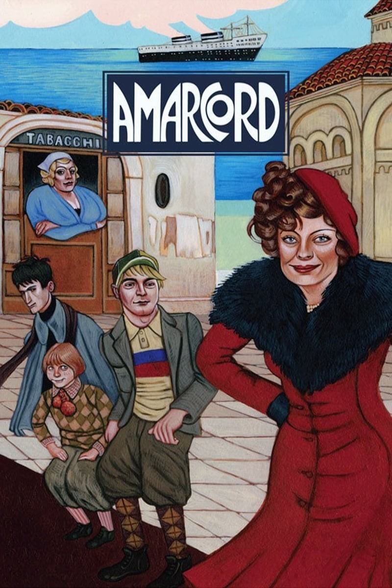 Poster for the movie "Amarcord"