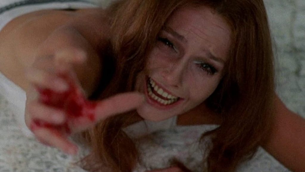 Image from the movie "The Bird with the Crystal Plumage"