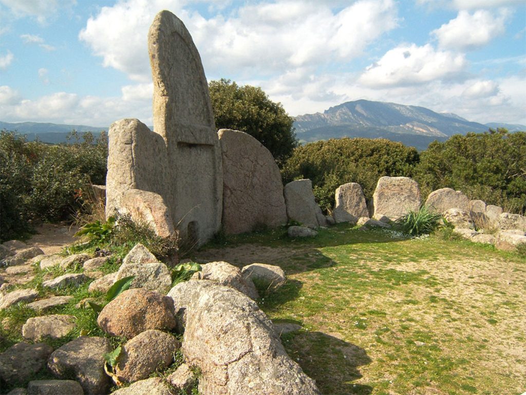 Dorgali, giants' tomb of Sa Ena 'e Thomes