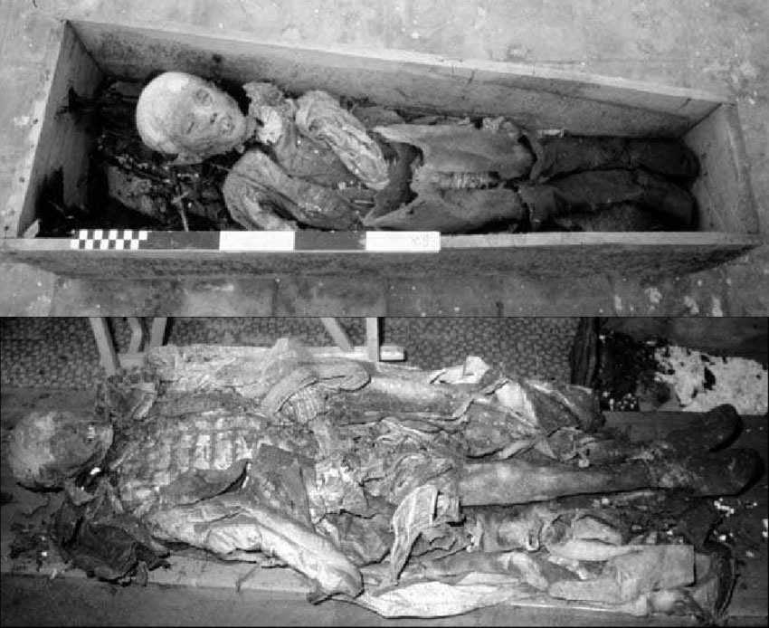 Mummies of the Aragonese Sovereigns in Naples