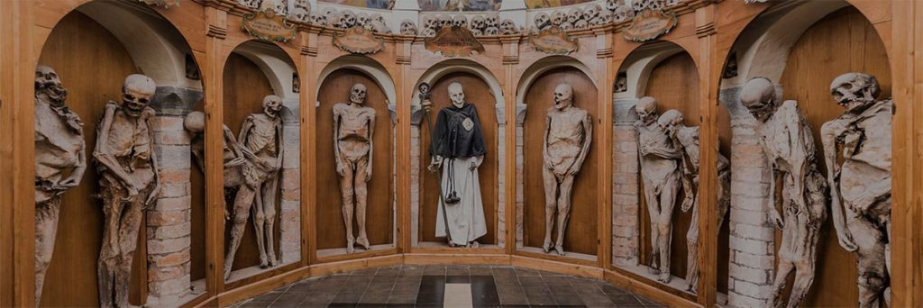 Mummies of the Brotherhood of the Good Death in Urbania