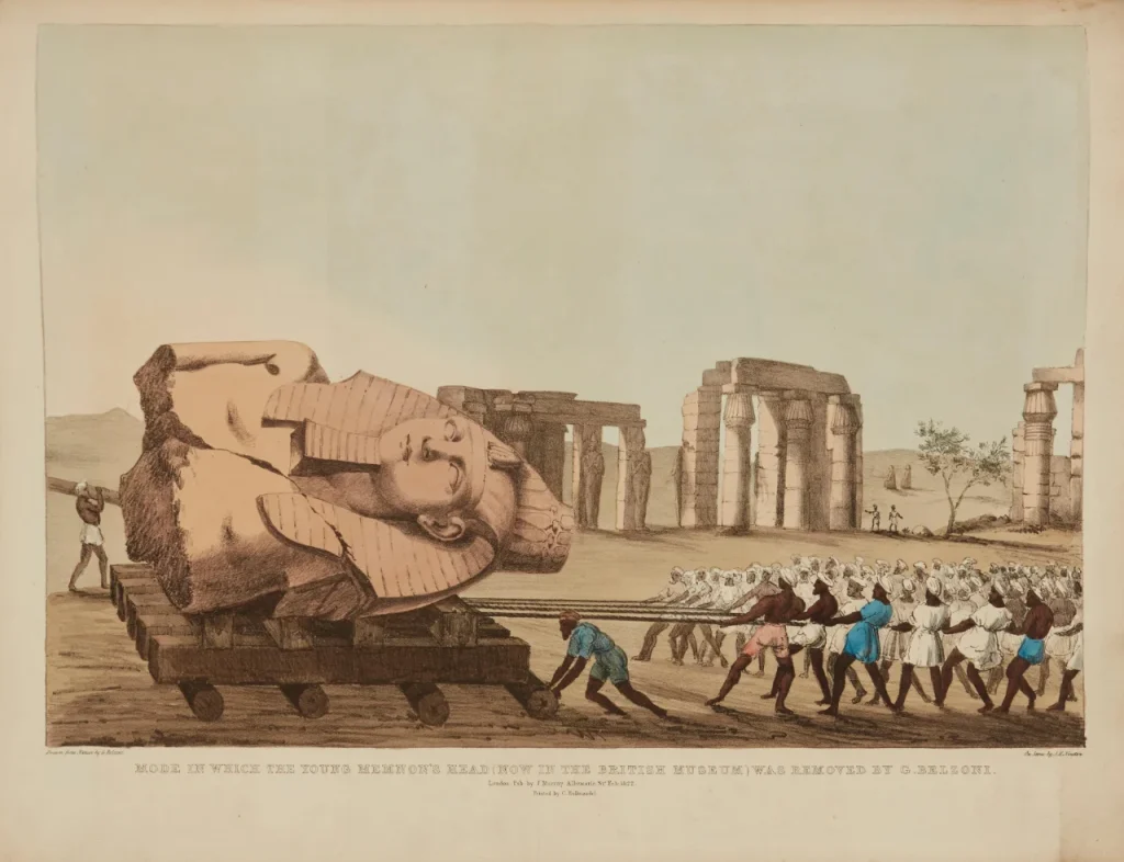 The moving of the Younger Memnon